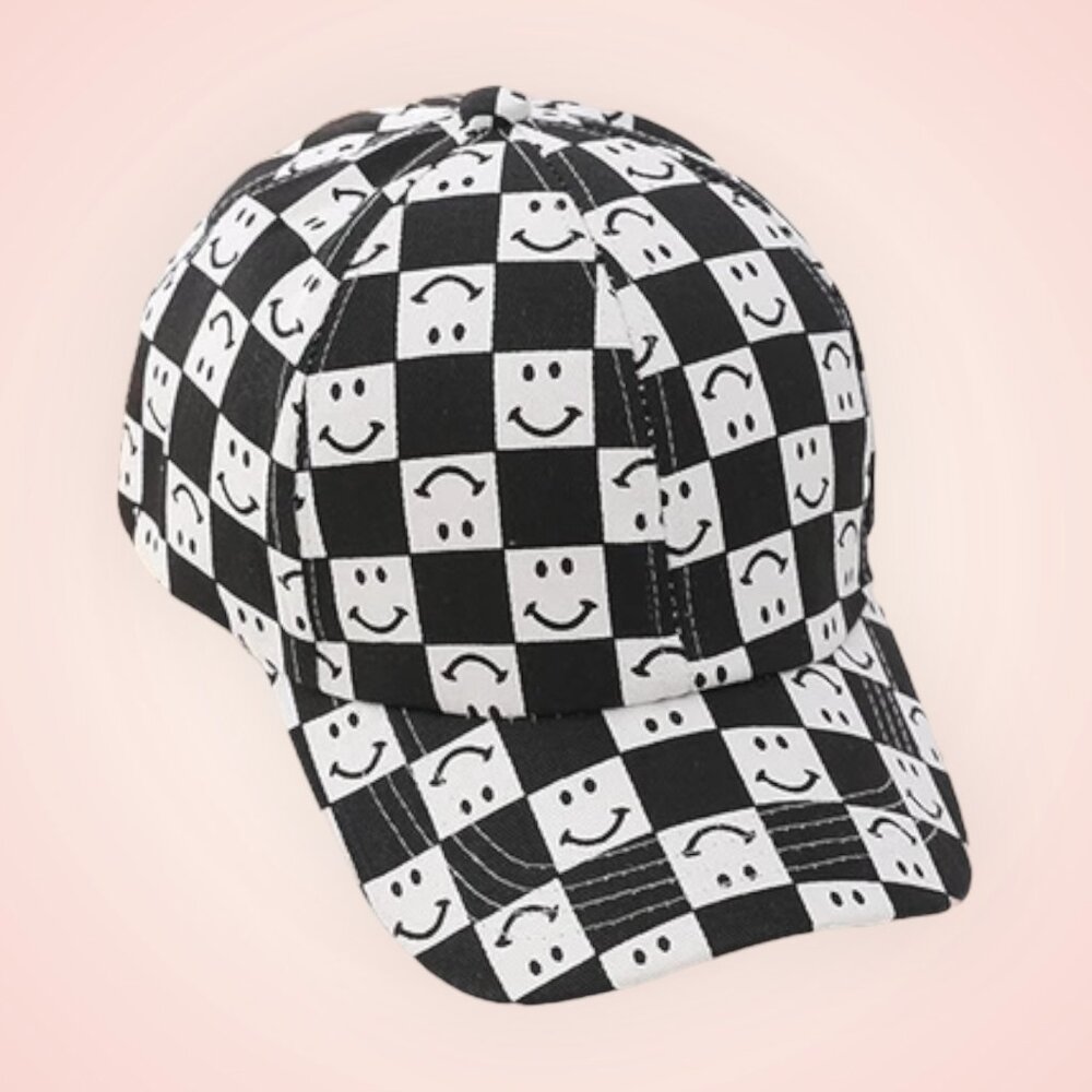 Checkered Baseball Hat